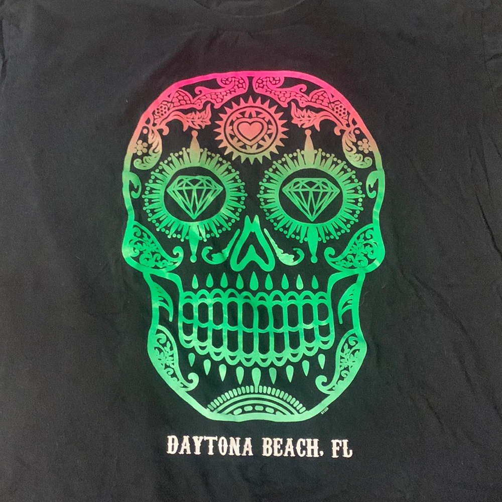 Candy skull tee